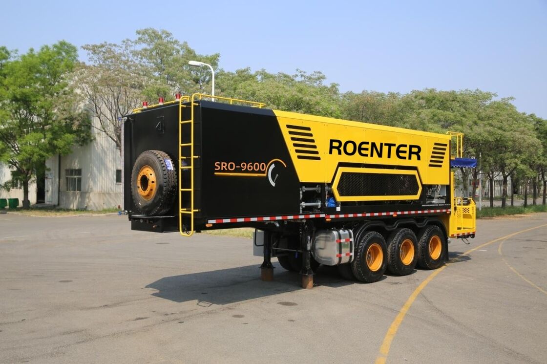 SRO-9600TFC Trailer-Typ Intelligenter Mikro-Flächenbelag, Schlammdichtungsbelag für Asphaltstraßenwartung