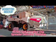 Selbstfahrender ChipSpreader RS-60C nach Übersee geliefert